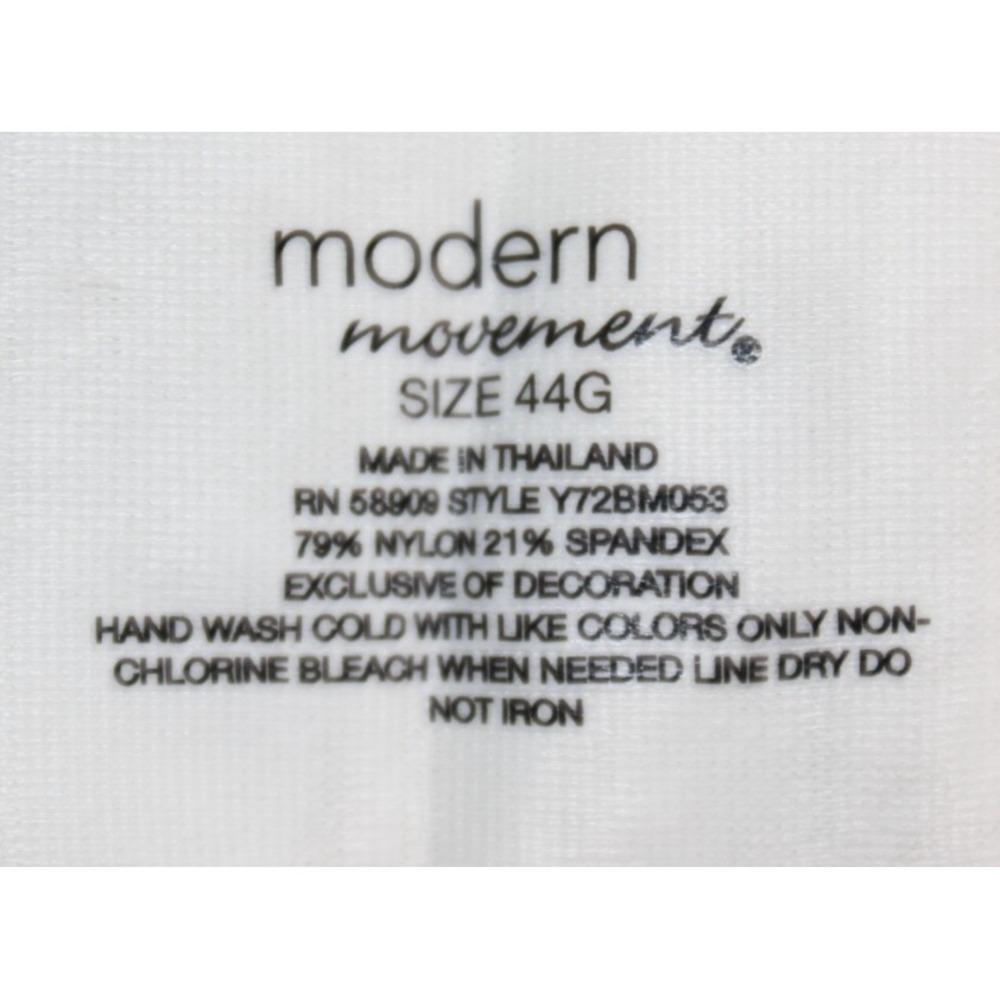 Modern Movements Women's Bra 44G Turtle Dove Y72BMO53 Full Coverage NWT - Picture 7 of 7